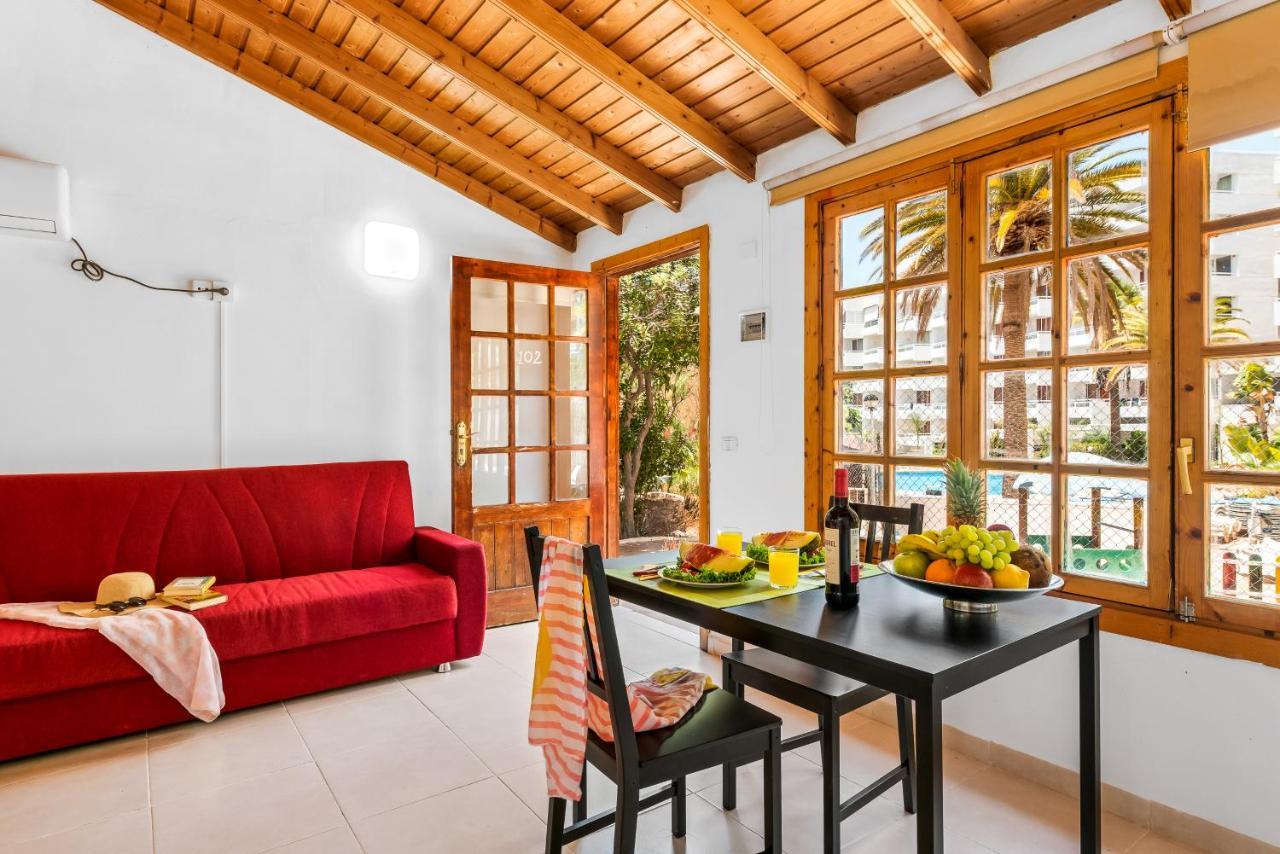 101 Bright, Pool View And Air Conditioning Apartamento Playa de las Américas Exterior foto